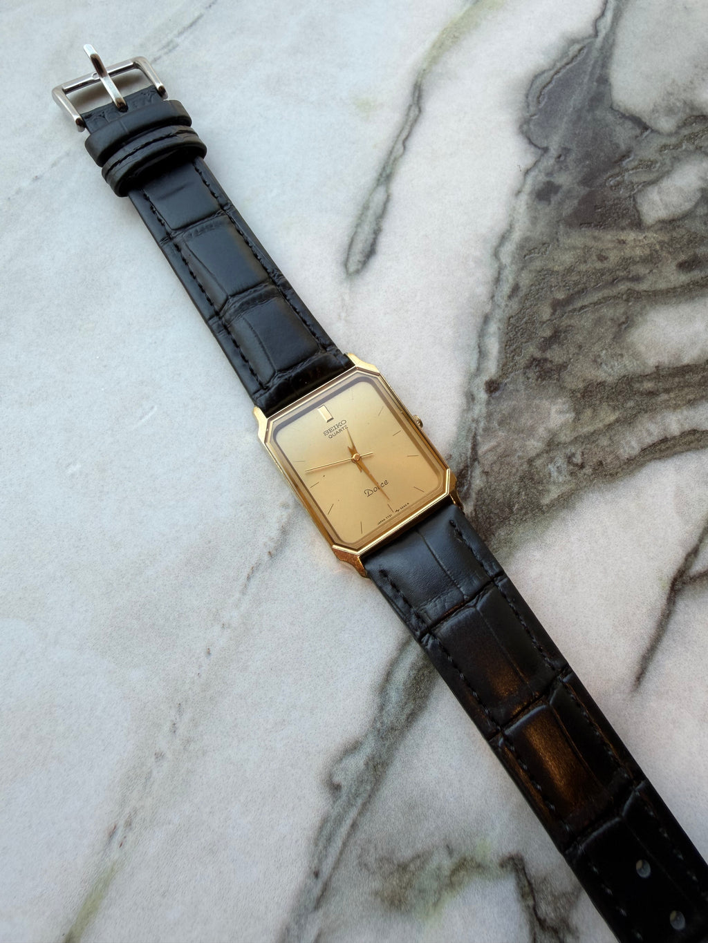 SEIKO Dolce “Champagne Gold” Quartz 1985