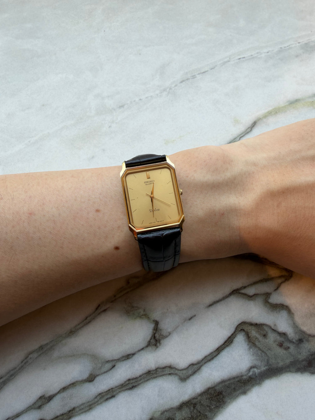 SEIKO Dolce “Champagne Gold” Quartz 1985