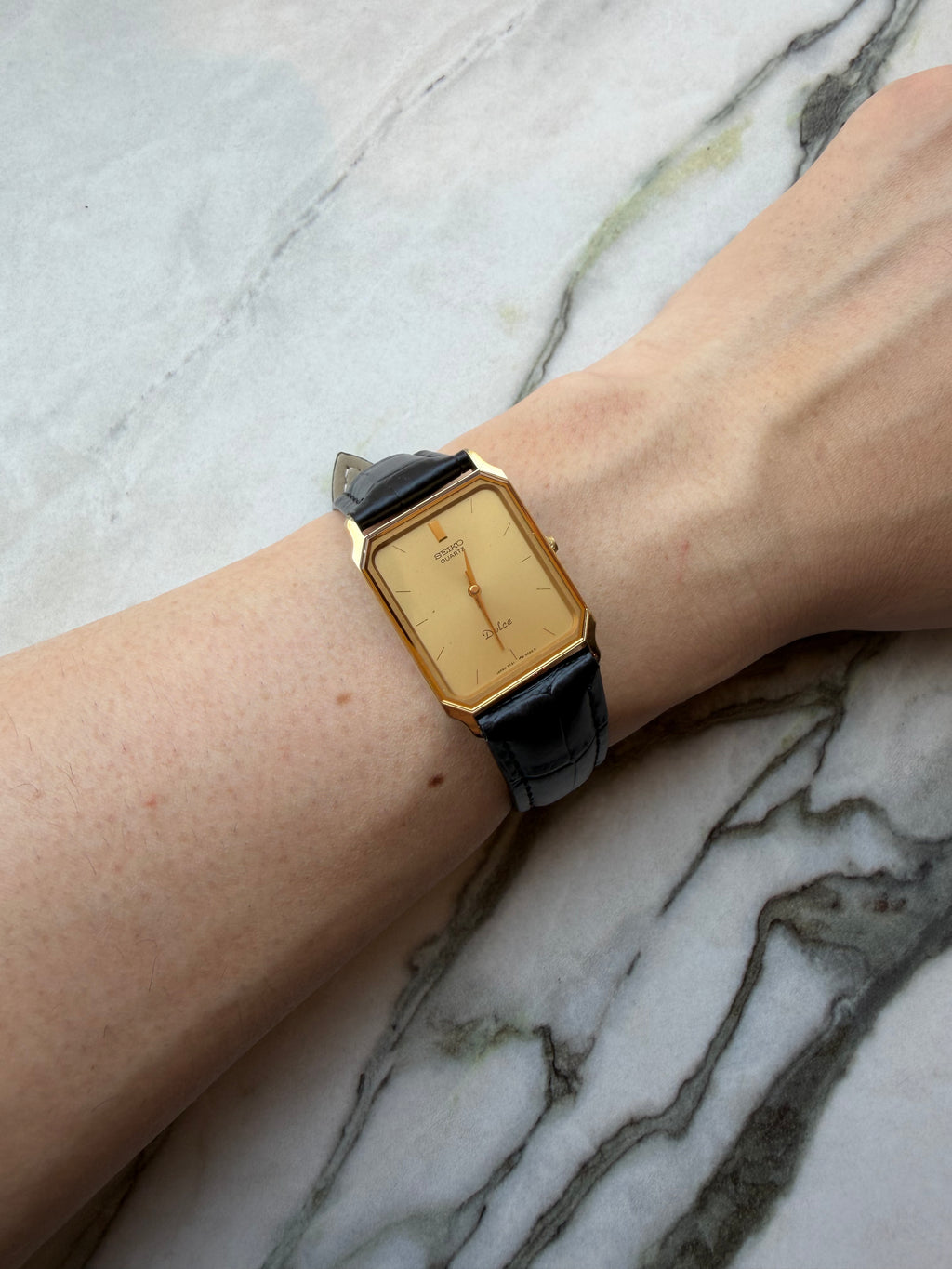 SEIKO Dolce “Champagne Gold” Quartz 1985