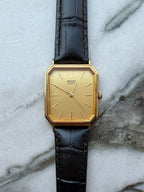 SEIKO Quartz Octagonal Gold Dial 1985｜セイコー 1985年 ヴィンテージ時計