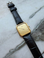 SEIKO Quartz Octagonal Gold Dial 1985