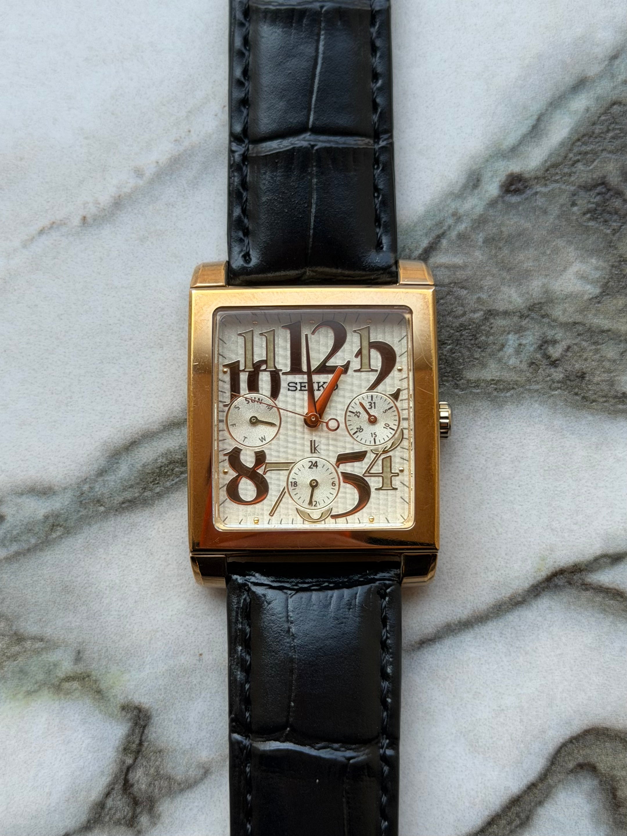 SEIKO Multi Function “Big Arabic” Quartz 1990s