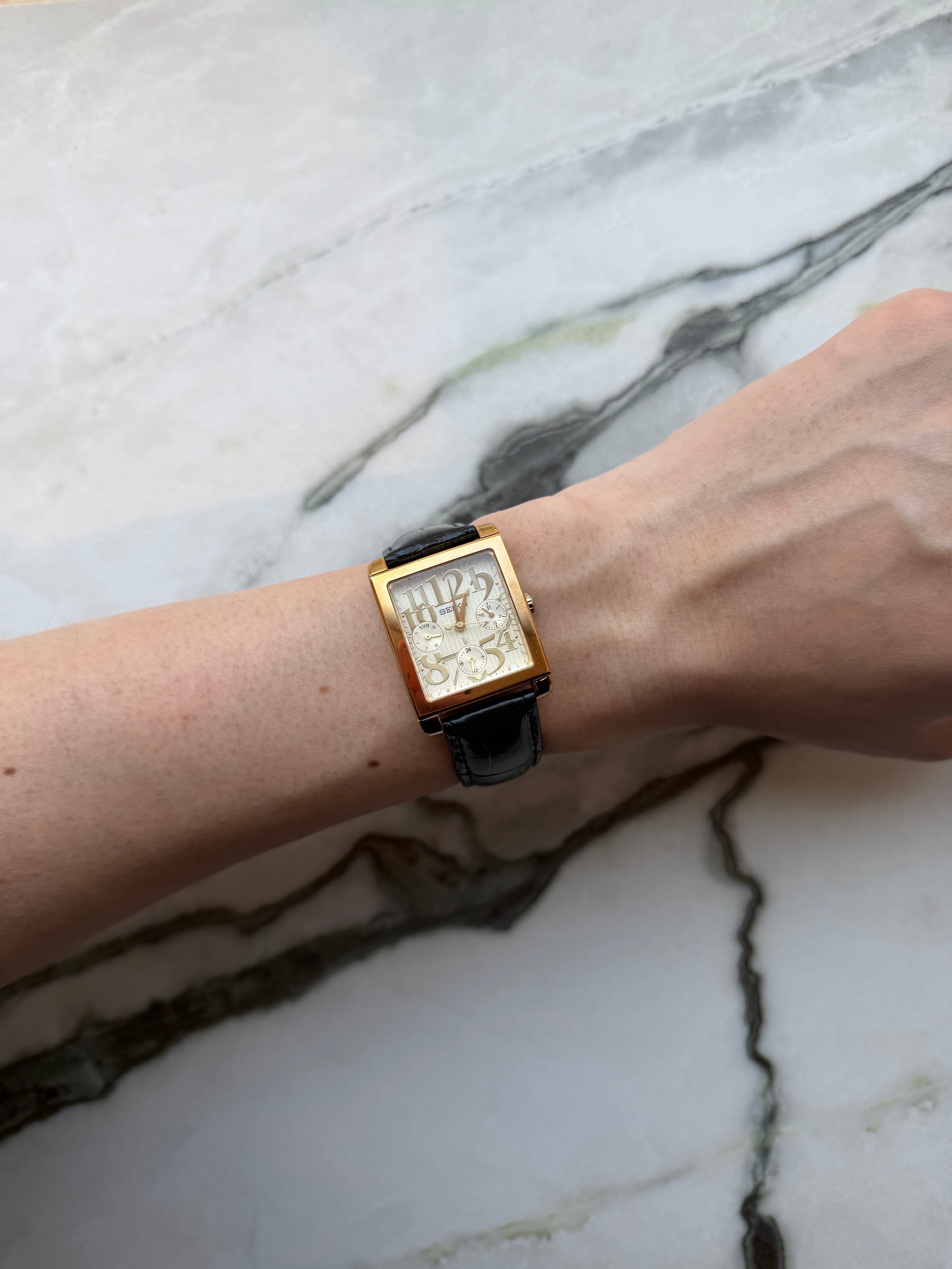 SEIKO Multi Function “Big Arabic” Quartz 1990s