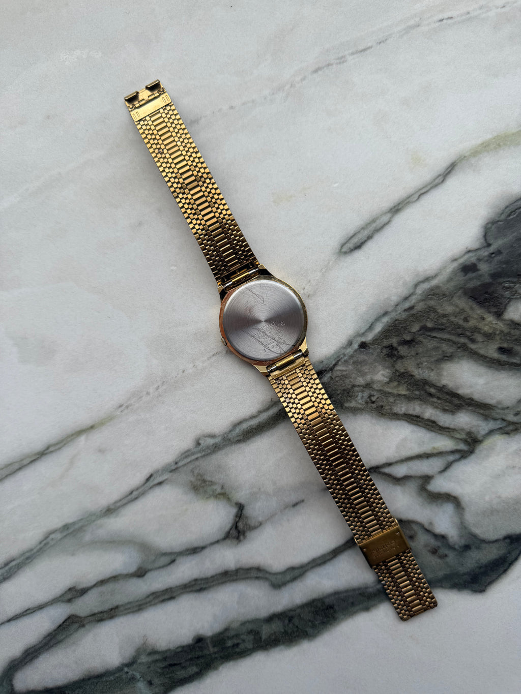 SEIKO Champagne Dial Gold Tone Quartz 1991