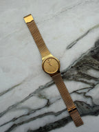 SEIKO Champagne Dial Gold Tone Quartz 1991