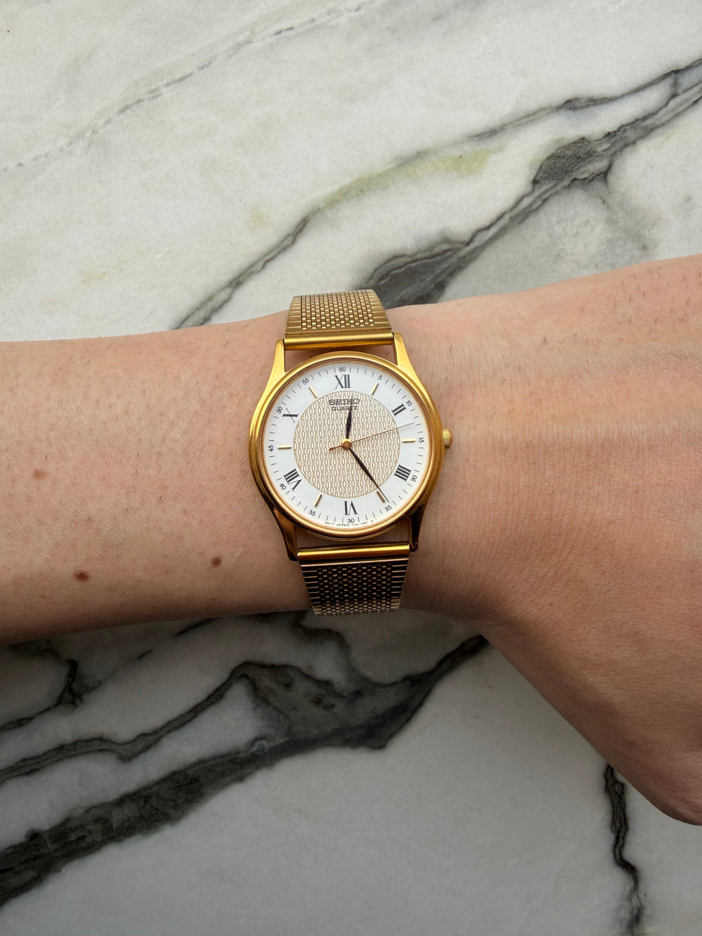 SEIKO Quartz “Geometric Pattern Dial” 1994