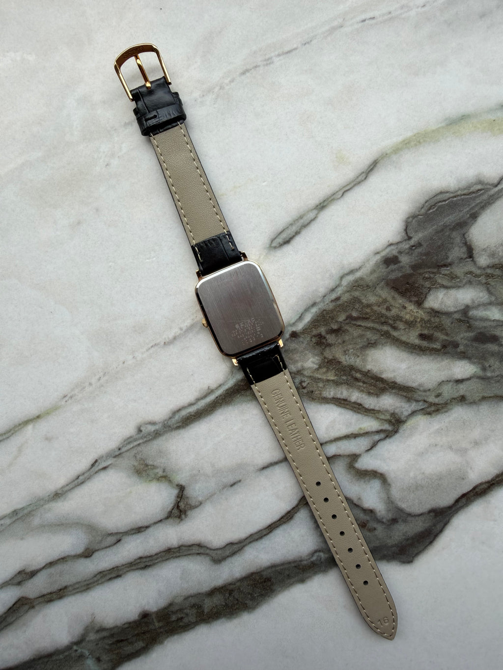 SEIKO Roman Dial Rectangular Quartz 1981