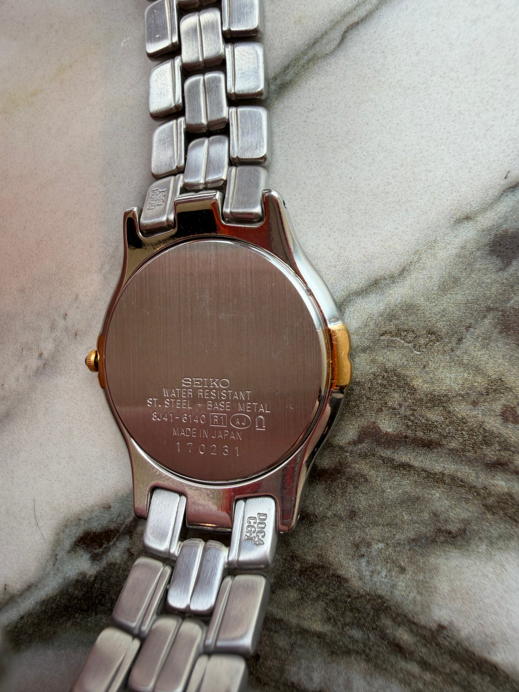 SEIKO DOLCE Two-Tone High Accuracy 1991