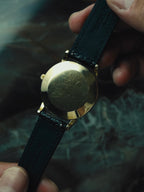 OMEGA Black Gilt Patina Dial 1950s