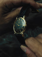 OMEGA Black Gilt Patina Dial 1950s