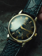 OMEGA Black Gilt Patina Dial 1950s