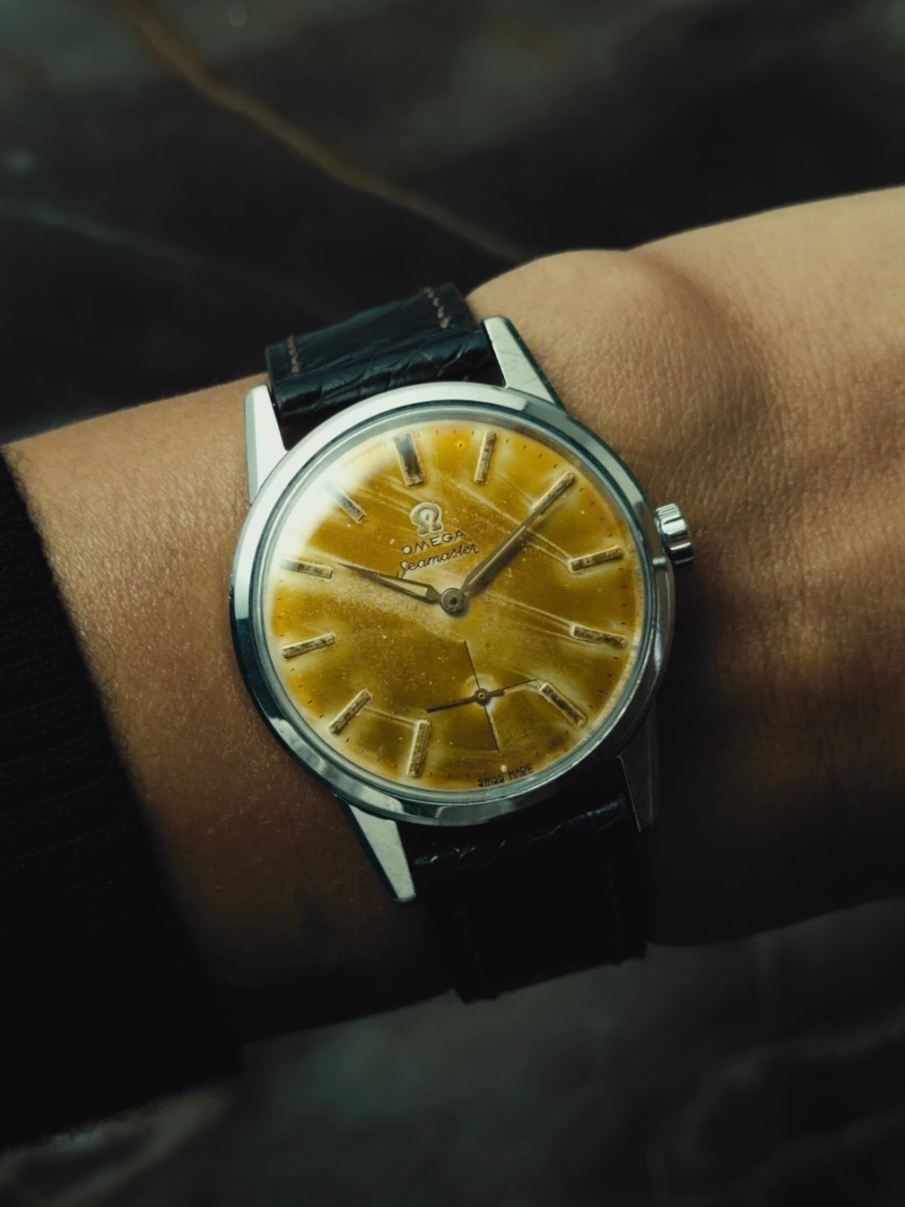 OMEGA Seamaster Golden Earth Dial 1950s
