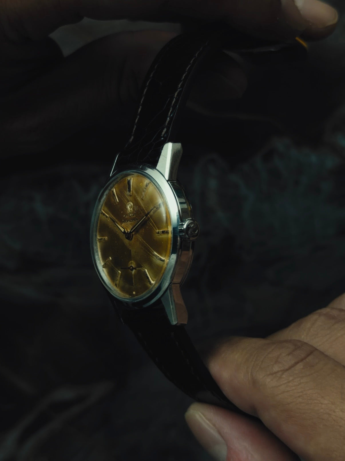 OMEGA Seamaster Golden Earth Dial 1950s