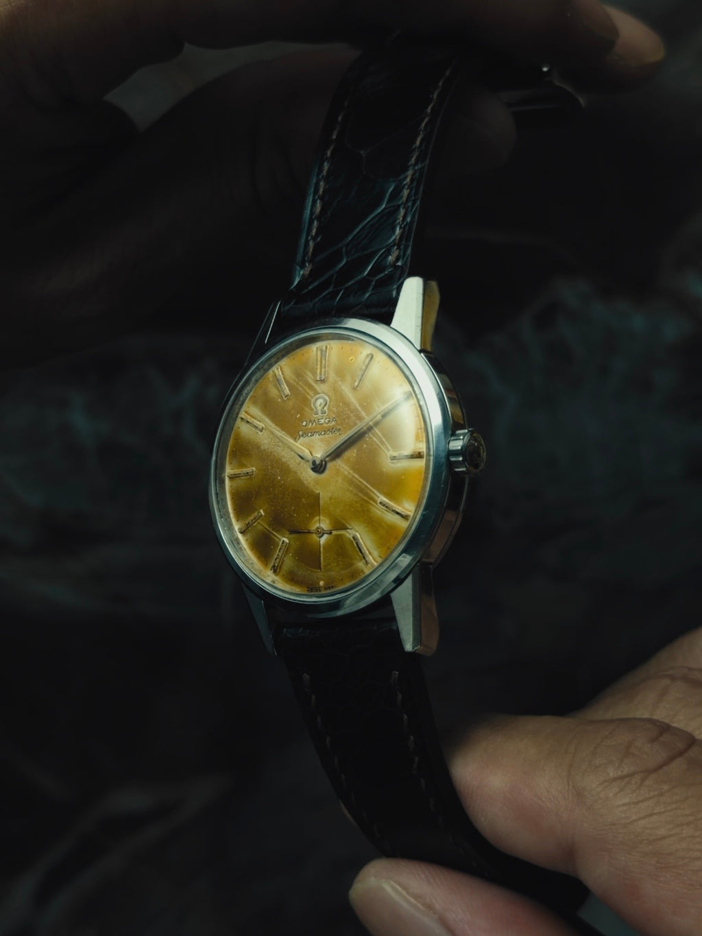 OMEGA Seamaster Golden Earth Dial 1950s