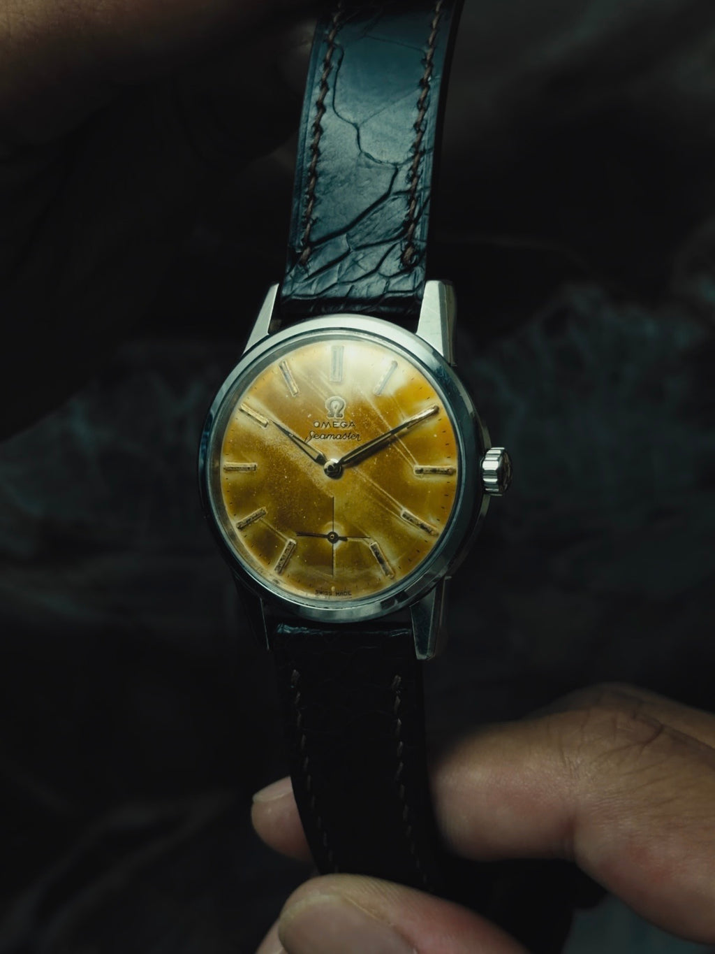 OMEGA Seamaster Golden Earth Dial 1950s