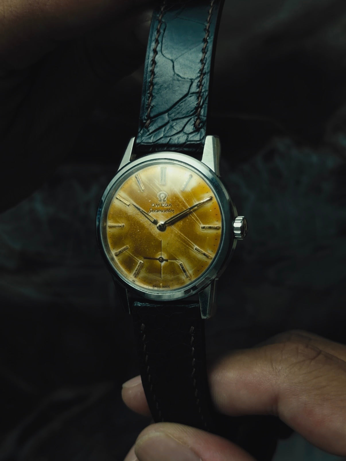 OMEGA Seamaster Golden Earth Dial 1950s
