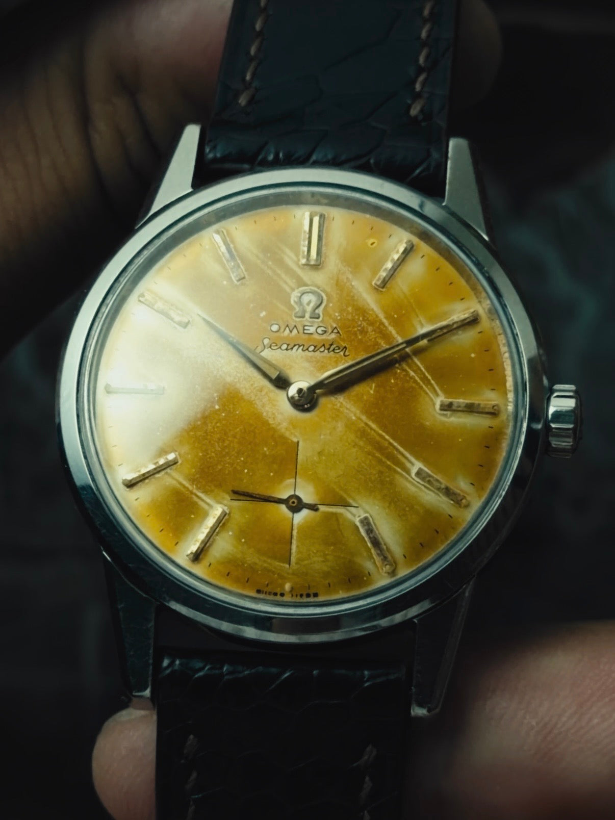 OMEGA Seamaster Golden Earth Dial 1950s