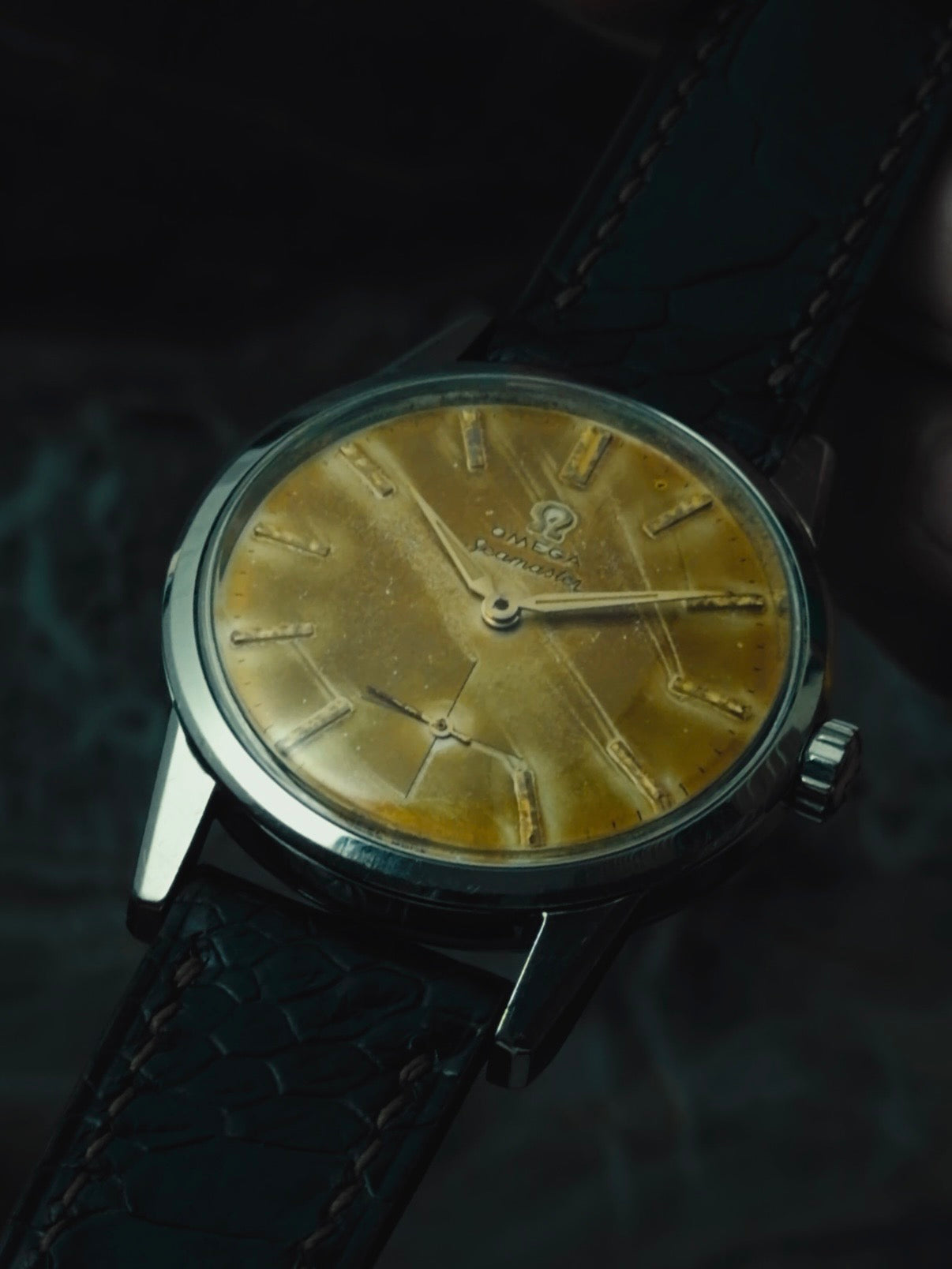 OMEGA Seamaster Golden Earth Dial 1950s
