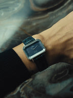 OMEGA De Ville Andrew Grima Faceted Crystal Blue Dial 1970s