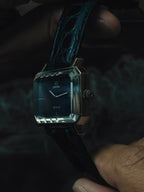 OMEGA De Ville Andrew Grima Faceted Crystal Blue Dial 1970s
