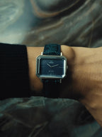 OMEGA De Ville Andrew Grima Faceted Crystal Blue Dial 1970s