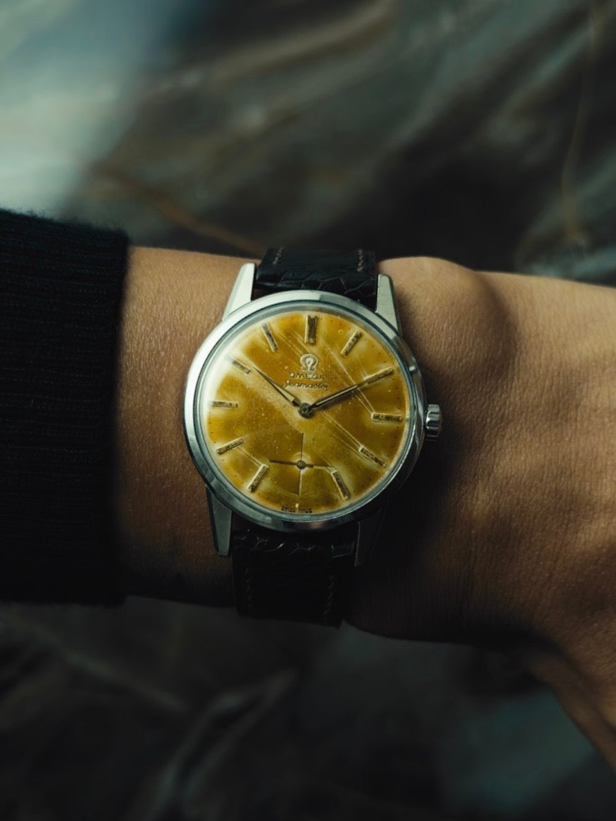 OMEGA Seamaster Golden Earth Dial 1950s