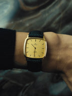 OMEGA De Ville Gold Dial Quartz 1980s
