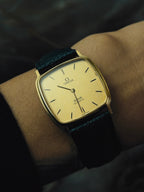 OMEGA De Ville Gold Dial Quartz 1980s