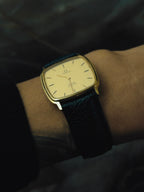 OMEGA De Ville Gold Dial Quartz 1980s