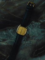 OMEGA De Ville Gold Dial Quartz 1980s