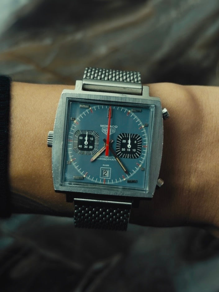 HEUER Monaco First Model Mark.2 1970s｜ホイヤー モナコ 1970年代 ヴィンテージ時計