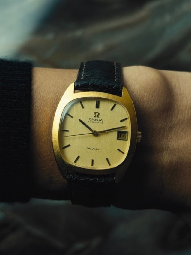 OMEGA De Ville Champagne Dial 1970s