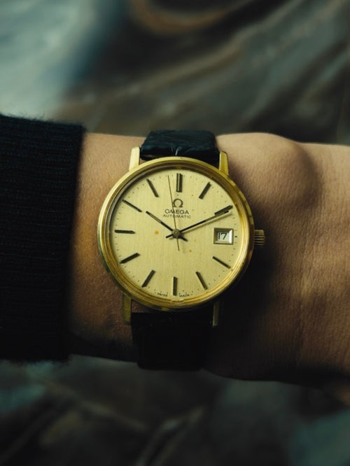 OMEGA Champagne "Japan Dial" GP 1960s｜オメガ 1960年代 ヴィンテージ時計