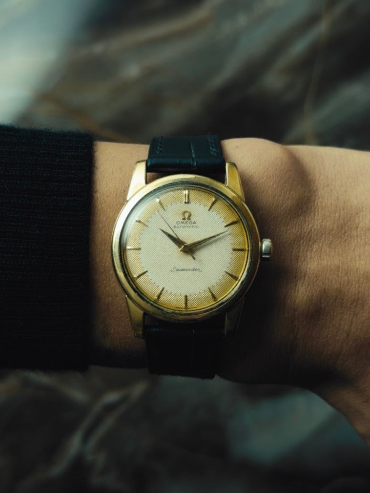 OMEGA Seamaster Waffle Dial GP 1950s
