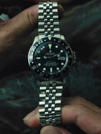 ROLEX SS “TIFFANY DIAL” Long E GMT Master 1968s｜ロレックス ヴィンテージ時計 - 9