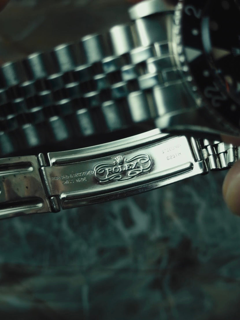 ROLEX SS “TIFFANY DIAL” Long E GMT Master 1968s｜ロレックス ヴィンテージ時計 - 10