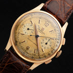 UNIVERSAL GENEVE 18k MEDICO COMPAX 1950s