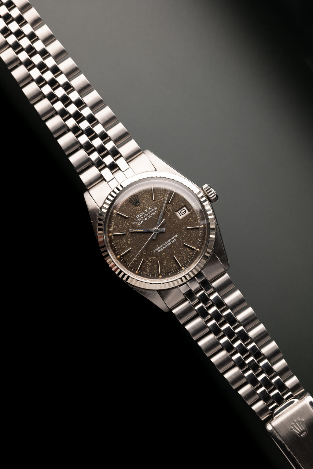ROLEX 1601 Tropical Datejust 1971s