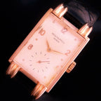 PATEK PHILIPPE 18k Rectangular 1942s