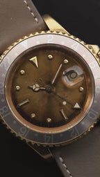 ROLEX 16758 18K Gold Tropical GMT-Master 1984s