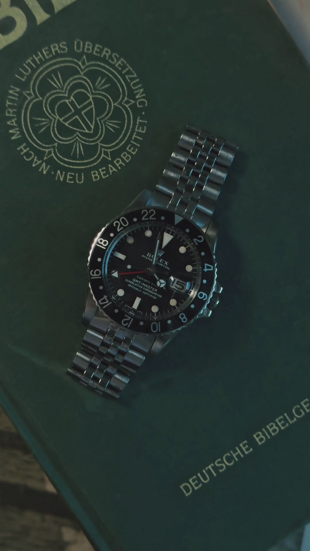 ROLEX SS “TIFFANY DIAL” Long E GMT Master 1968s