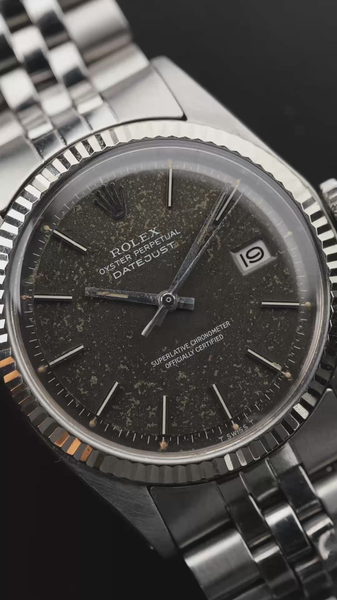 ROLEX 1601 Tropical Datejust 1971s