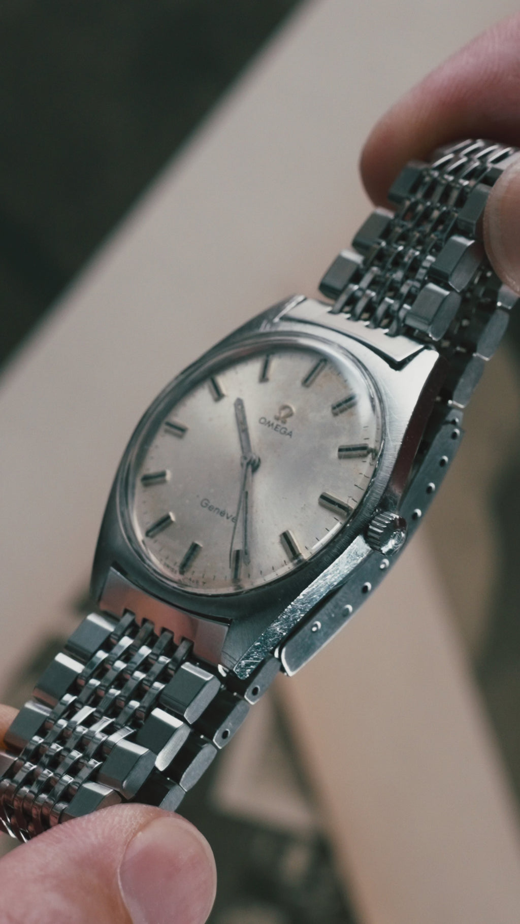 OMEGA Genéve SS Patina Dial 1970s