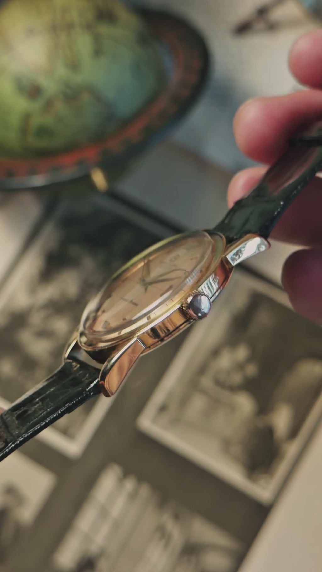 BREITLING 18K Rose Gold TRANSOCEAN 1964s