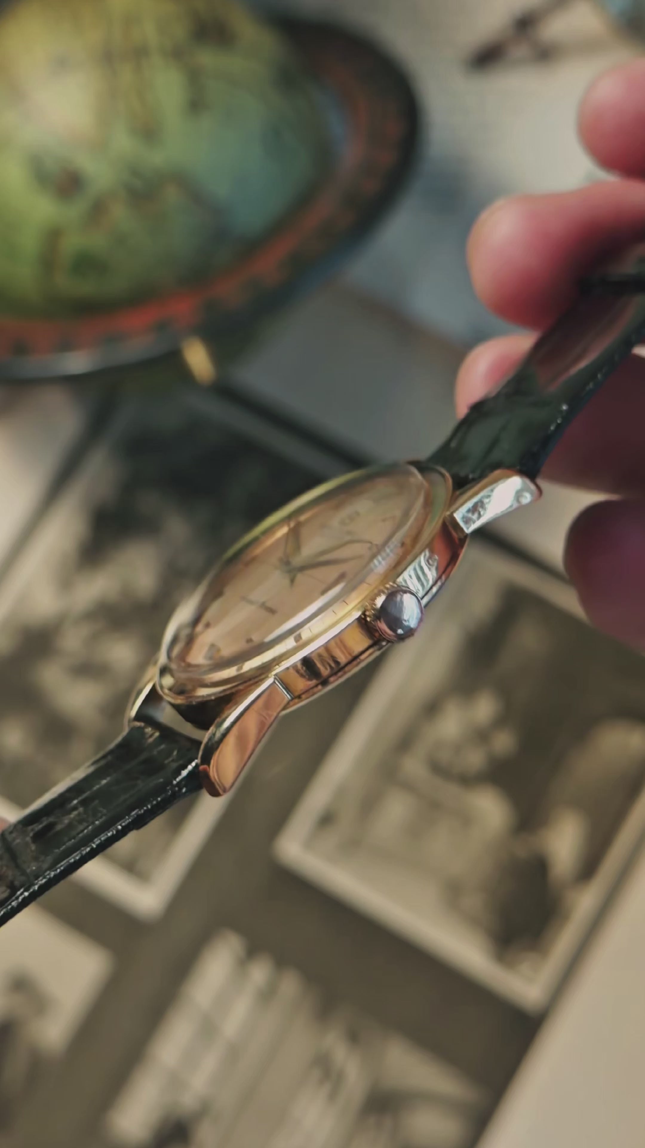 BREITLING 18K Rose Gold TRANSOCEAN 1964s
