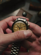 OMEGA Speedmaster 18k Yellow Gold Two Tone 1990s