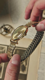 ROLEX 9659 Precision 18k Yellow Gold 1965s